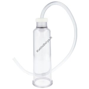 Prailgintas indas skysto kuro filtrui su išleidimo žarnele