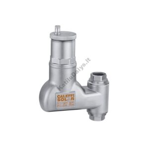 CALEFFI Oro deaeratorius vertikaliems vamzdžiams, saulės šilumos sistemoms