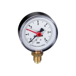 CALEFFI Manometras 4bar 3/8"