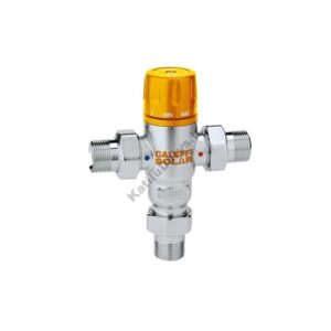 CALEFFI Reguliuojamas termostatinis pamaišymo vožtuvas saulės energijos sistemoms