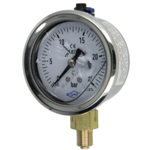 Manometras skystam kurui 1/8" 25bar