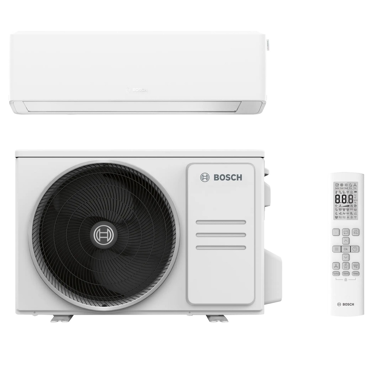 Šilumos siurblys oras-oras Bosch CL7100i SET 50 HE (A+++) - Image 2