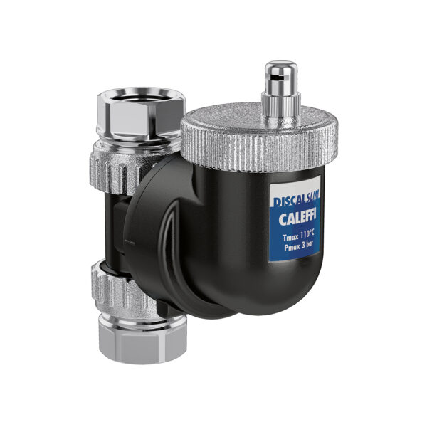 Caleffi oro separatorius Discalslim su vidiniais sriegiais 3/4, horizontaliems ir vertikaliems vamzdžiams