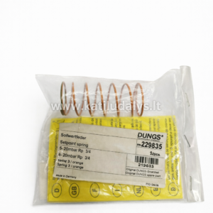 Dungs dujų vožtuvo spyruoklė 5-20mbar Rp 3/4