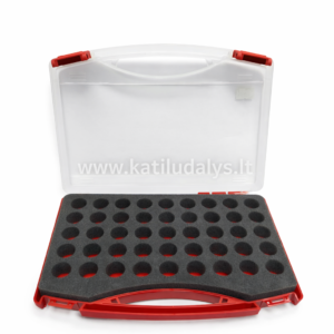 Lagaminas purkštukams 40 vnt.