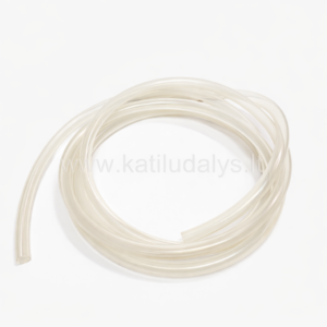 Silikoninė šlangutė 	ø6x1,5mm - 1m